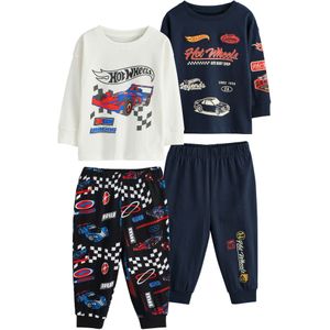 Next Nachtkledij  navy / rood / zwart / offwhite