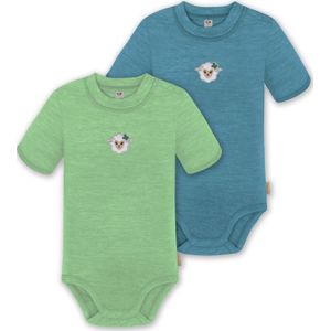 normani Rompertje/body 'Tihoi'  groen / gemengde kleuren