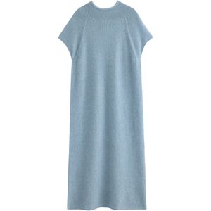 Lindex Gebreide jurk 'Katja'  lichtblauw