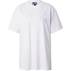 ELLESSE Shirt 'ROCKLEY'  beige / pastelblauw / lichtgroen / wit