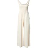 Even Langs - Jumpsuit - Zwart - Polyester Viscose Elastaan