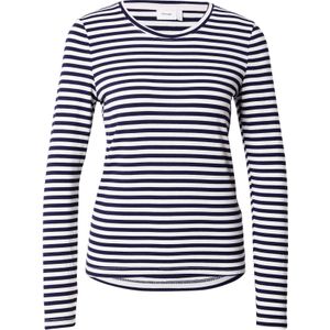 NÜMPH Shirt 'RIXIE'  zwart / wit