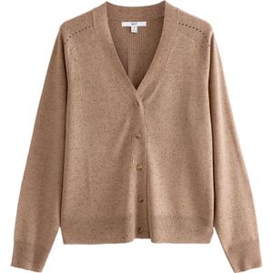 Next Gebreid vest  camel