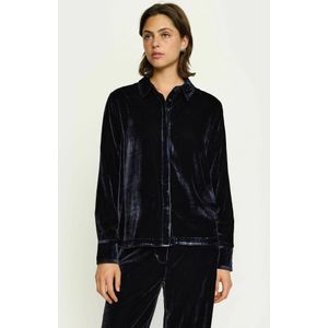 Soft Rebels Blouse 'SRSolana'  donkerblauw