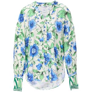 Salsa Jeans Blouse  blauw / groen / wit