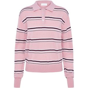LeGer by Lena Gercke Trui 'Lilith'  rosa / wijnrood / wit