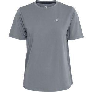 North Bend Shirt 'Taga'  rookgrijs / wit