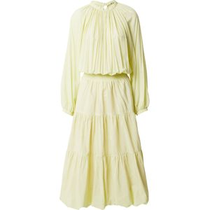 DRYKORN Jurk 'ALVISSA'  lichtgeel