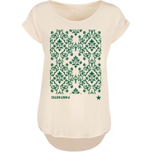 F4NT4STIC Shirt  sand / groen gemêleerd