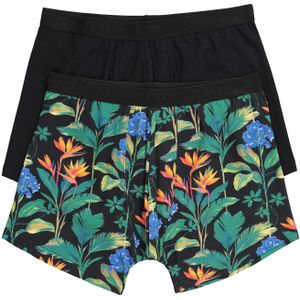 JP1880 Boxershorts  blauw / groen / oranje / zwart