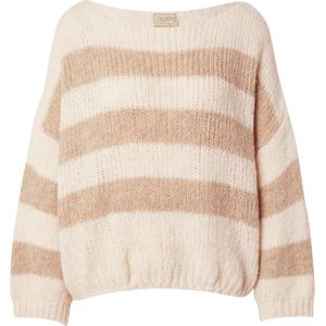 Herrlicher Trui 'Leena'  crème / sand