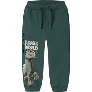 NAME IT Broek  olijfgroen / spar / zwart / wit