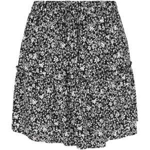 swirly Rok 'Back To School'  zwart / wit