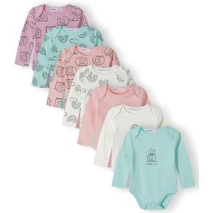 MINOTI Rompertje/body  mintgroen / sering / koraal / lichtroze / offwhite