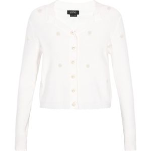 usha BLACK LABEL Gebreid vest  offwhite