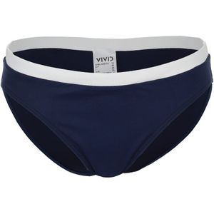 VIVID Bikinibroek 'Mix&Match'  marine / wit