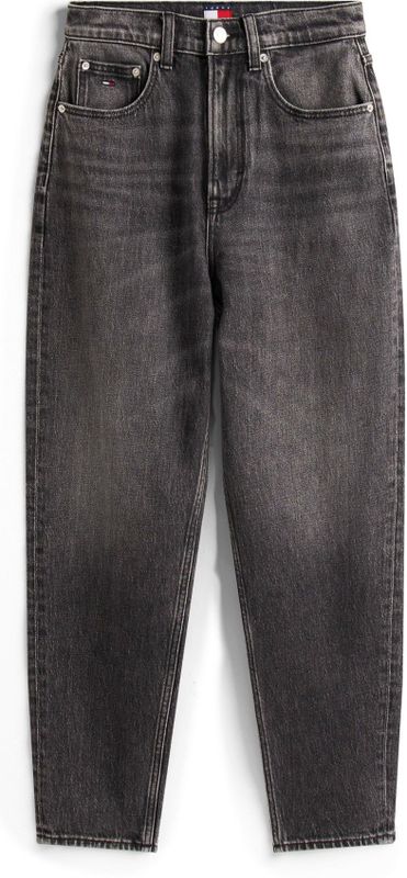 Tommy Hilfiger - Ultra High Tapered Mom Jeans - Zwart - Dames