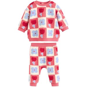 Next Set  ecru / lichtblauw / rood / lichtrood