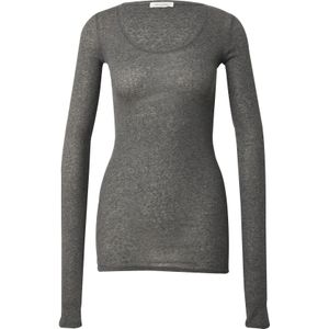 AMERICAN VINTAGE Shirt 'MASSACHUSETTS'  antraciet