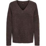 Onltalio - Gebreide Pullover - V-Hals - Lange Mouwen - Regular Fit