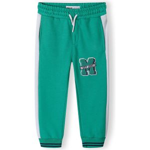 MINOTI Broek  navy / lichtgrijs / smaragd