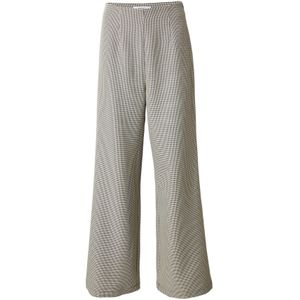 ABOUT YOU Broek 'Ashley'  zwart / wit