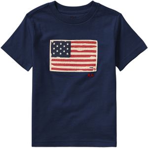 Polo Ralph Lauren - Shirt - Marine - Poederroze - Robijnrood - Wit