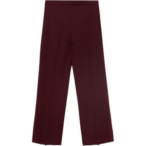 MANGO Broek 'Iguana'  donkerrood