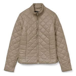 VERO MODA - VMMELISA - Gewatteerde Jas - Donkerbeige