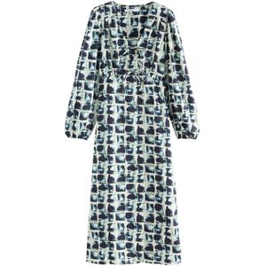 Next Jurk  navy / zwart / wit