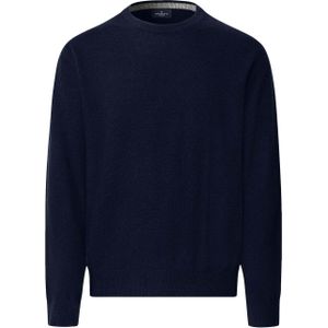 Hackett London - Gebreide Trui - Donkerblauw - Ronde Hals