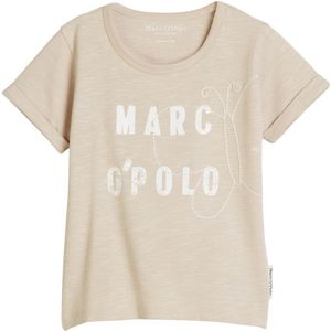 Marc O'Polo Shirt  beige gemêleerd / wit