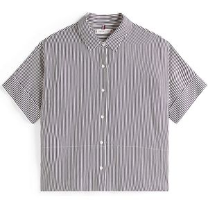 TOMMY HILFIGER Blouse  navy / wit