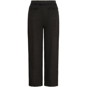 ICHI - KATE FRINGA - Damesbroek - Verkorte Pasvorm - Structuurmotief