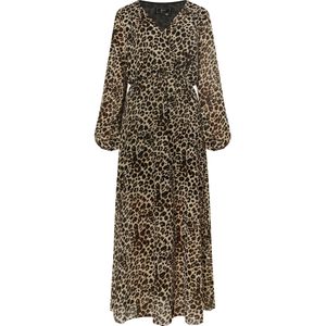 faina Jurk  beige / bruin