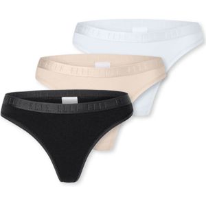 ELLE String  crème / zwart / wit