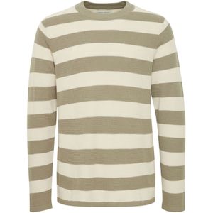 Casual Friday Trui 'Karl'  crème / kaki