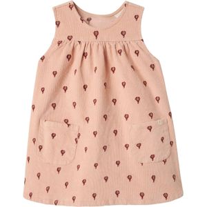 Lil'Atelier Jurk  poederroze / donkerrood