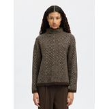 Visgraat Wolmix Sweater