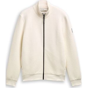 TOM TAILOR DENIM Sweatvest  wit