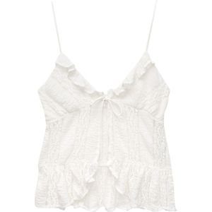 Pull&Bear Top  ecru