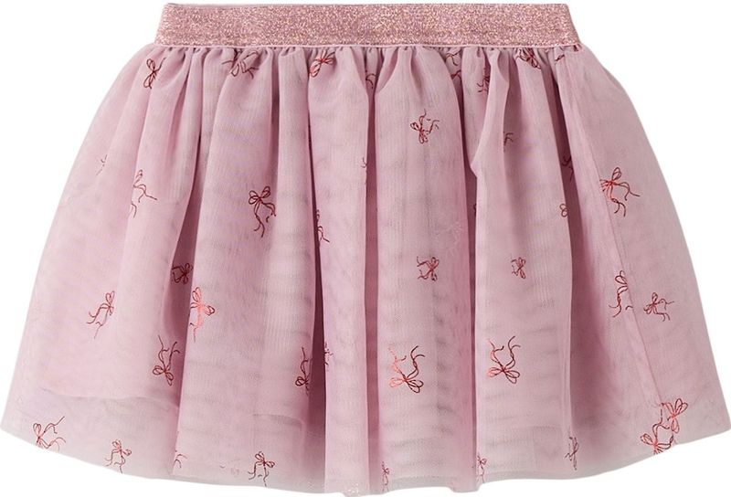 Glitter - Tule Rok - Voering van Polyester - Elastische Taille - Folieprint