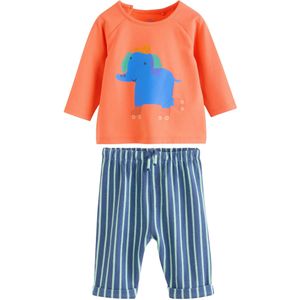 Next Set  blauw / saffier / mintgroen / koraal