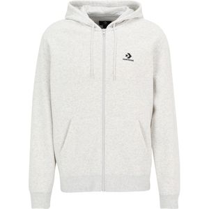 CONVERSE Sweatvest  grijs gemêleerd / zwart