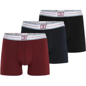 CR7 - Cristiano Ronaldo Boxershorts  navy / bourgogne / zwart / wit