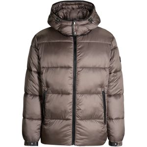 JOOP! - Ambro - Gewatteerde Jas - Taupe - Met Capuchon