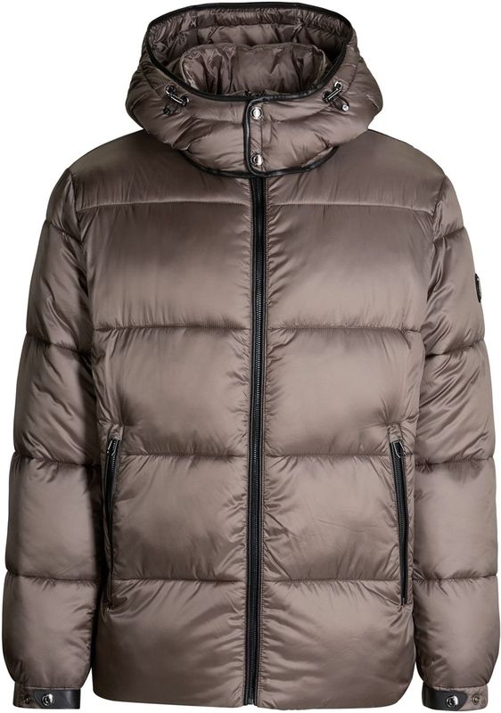 JOOP! - Ambro - Gewatteerde Jas - Taupe - Met Capuchon