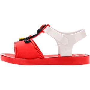 MELISSA Sandalen 'The Mini Melissa Play x Mickey And Minnie'  rood / wit