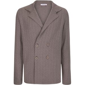 Felix Hardy Gebreid vest  bruin