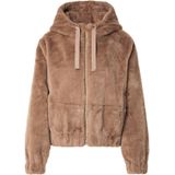 s.Oliver BLACK LABEL - Regular Fit Jack - Imitatiebont - Met Capuchon